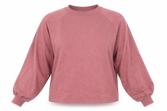 ASOS Womens Purple Cotton Pullover Sweatshirt Size 8 Pullover