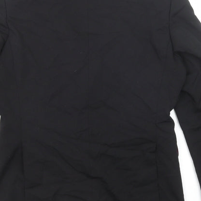 Evolution Mens Black Polyester Tuxedo Suit Jacket Size 40 Regular