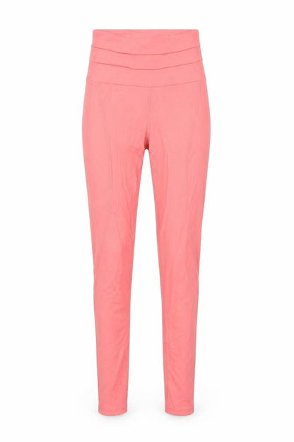 Stradivarius Womens Pink Polyamide Compression Leggings Size S Regular Pullover