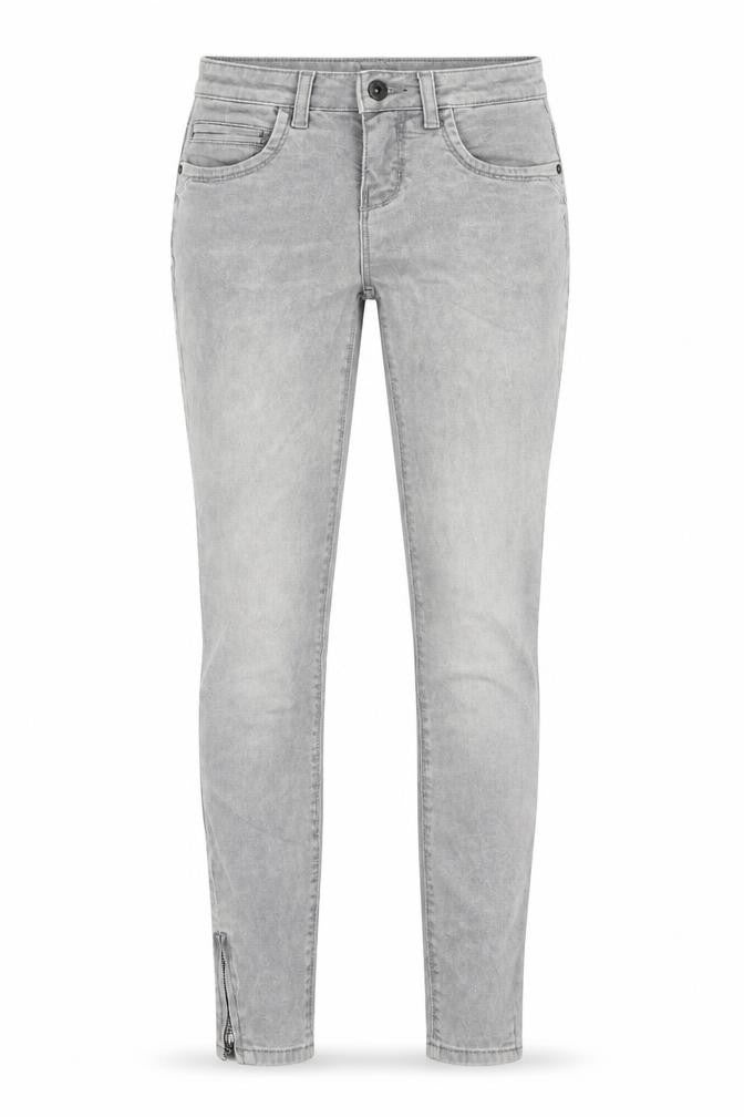 Only Womens Grey Cotton Skinny Jeans Size 25 in L32 in Regular Zip