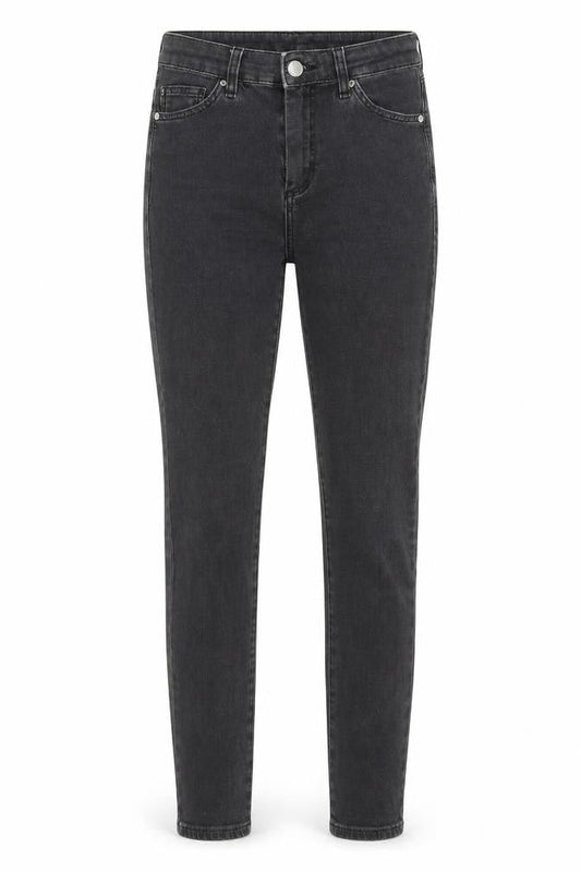 Topshop Womens Grey Cotton Skinny Jeans Size 26 in L30 in Regular Zip