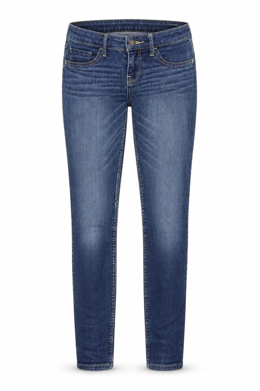 Hollister Womens Blue Cotton Skinny Jeans Size 26 in L29 in Regular Zip