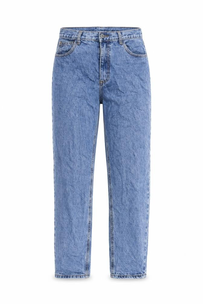 J. Galt Womens Blue Cotton Mom Jeans Size M Regular Zip