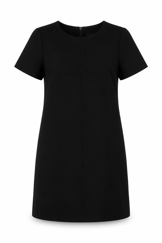 Next Womens Black Polyester A-Line Size 10 Roll Neck Zip