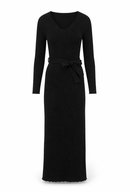 PRETTYLITTLETHING Womens Black Acrylic Bodycon Size S Round Neck Pullover