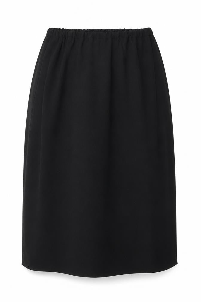 Frank Usher Womens Black Polyester A-Line Skirt Size 10