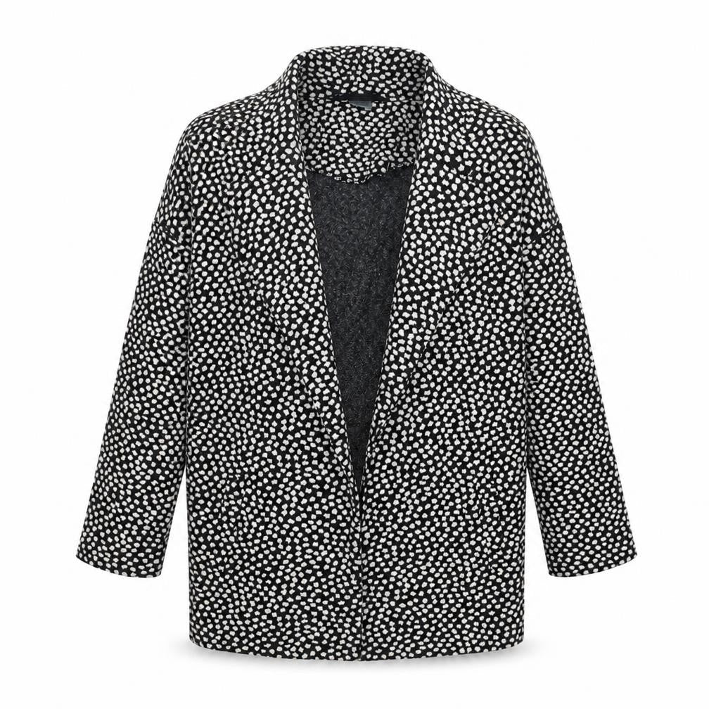 NEXT Girls Black Polka Dot Kimono Jacket Size 8 Years