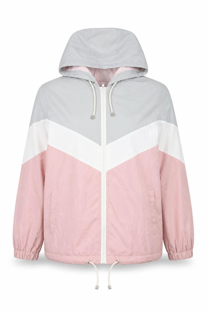 New Look Girls Pink Jacket Size S Zip