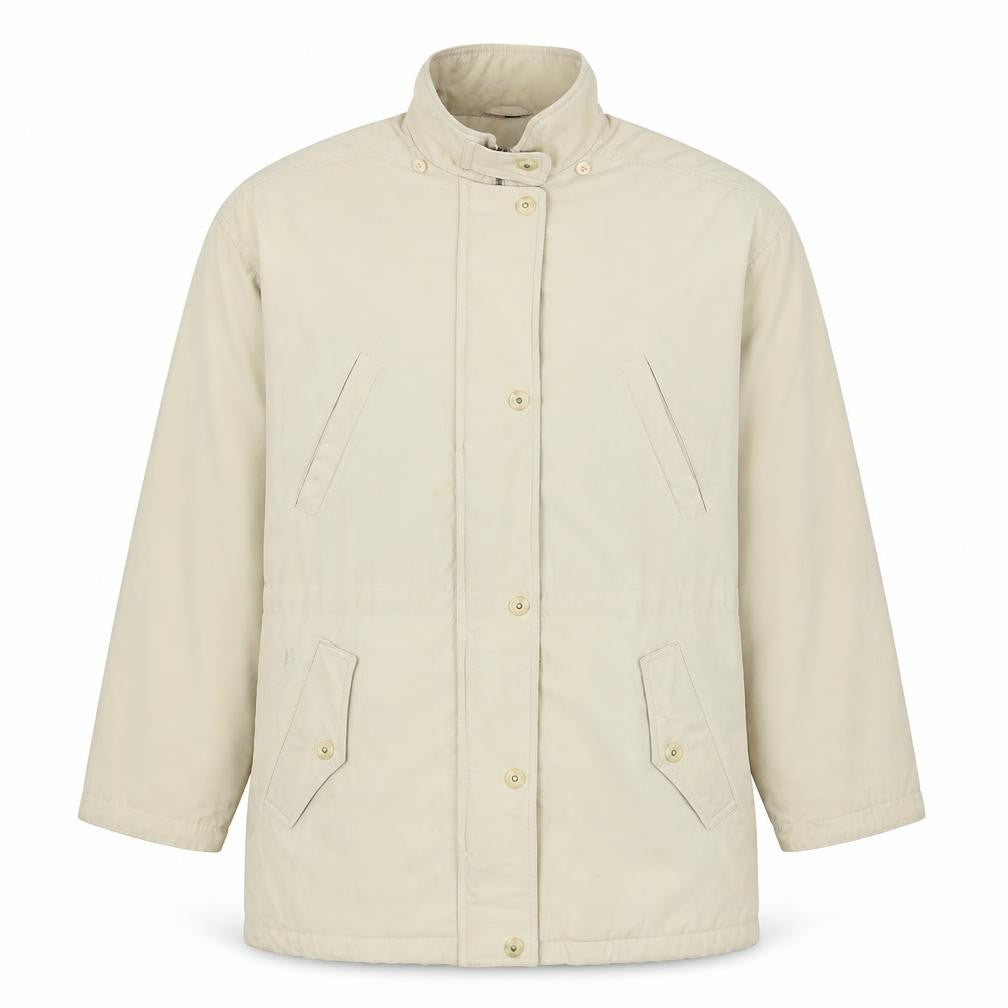 Four Seasons London Womens Beige Jacket Size L Zip