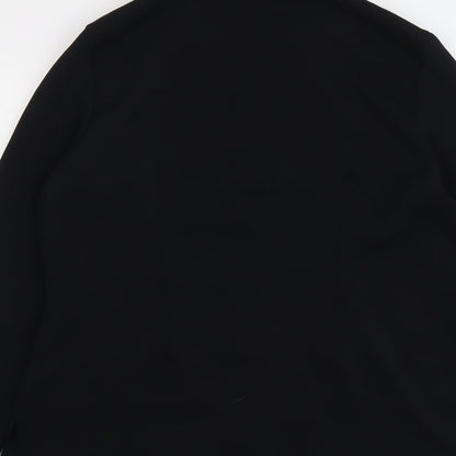 Etam Womens Black Jacket Size 14 Button