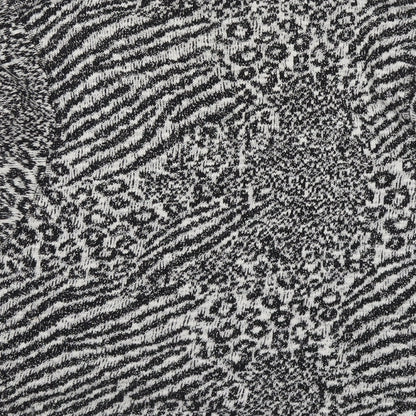Next Womens Black Boat Neck Animal Print Cotton Pullover Jumper Size 12 - Leopard Pattern