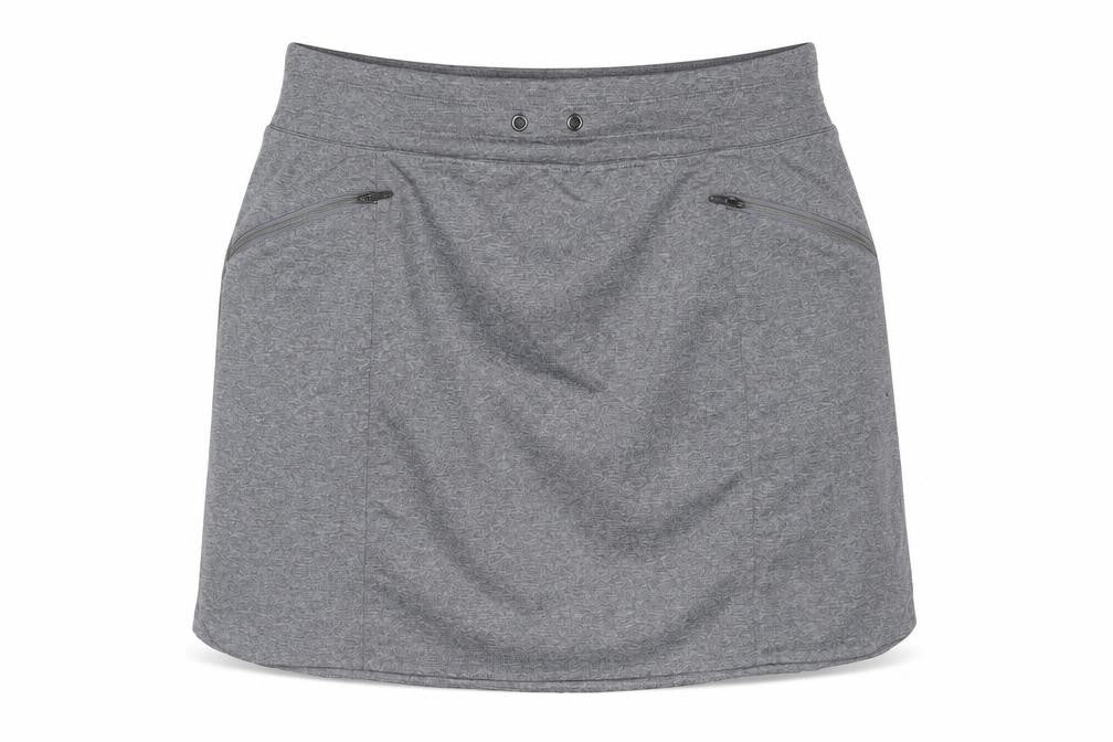 Tangerine Womens Grey Polyester Skort Size L - Size L-XL