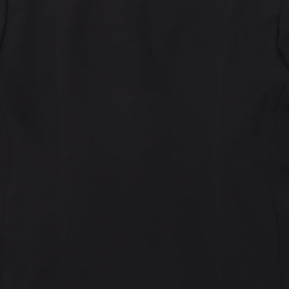 Bonmarché Womens Black Polyester Jacket Blazer Size 14