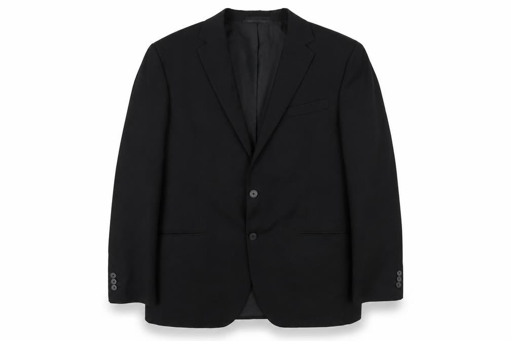 Skopes Mens Black Polyester Jacket Suit Jacket Size 42 Regular