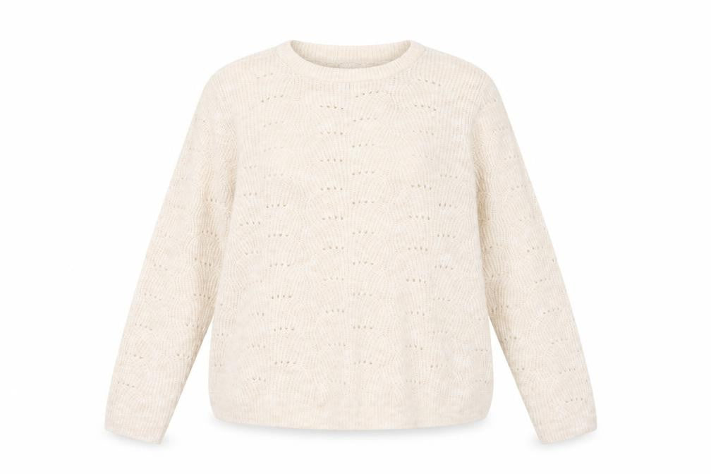 Only Womens Pink Round Neck Acrylic Pullover Jumper Size XL