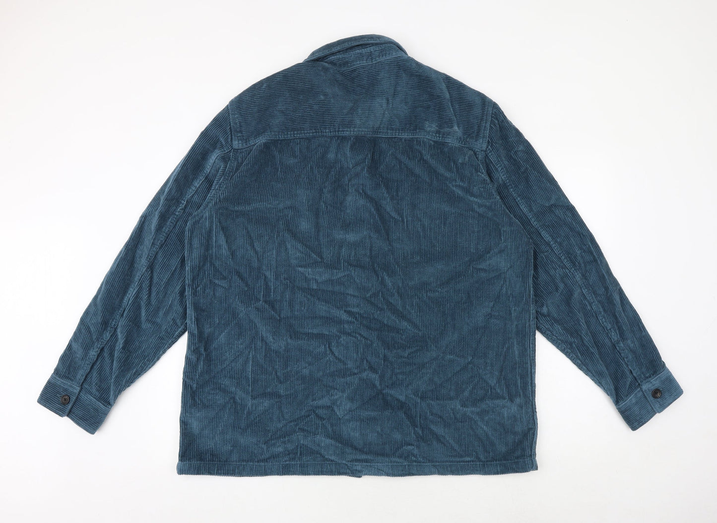 Marks and Spencer Mens Green Jacket Size XL Button
