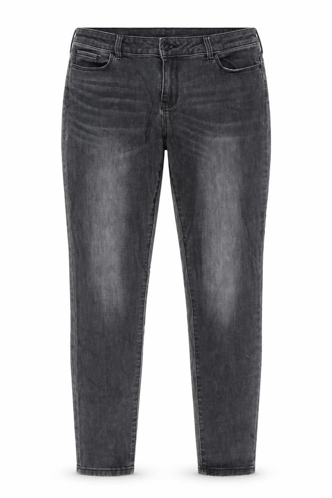 VERO MODA Womens Grey Cotton Skinny Jeans Size 32 in Slim Zip