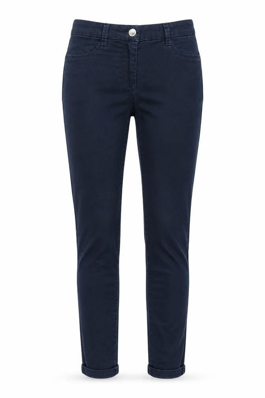 Dorothy Perkins Womens Blue Cotton Skinny Jeans Size 6 Regular Zip