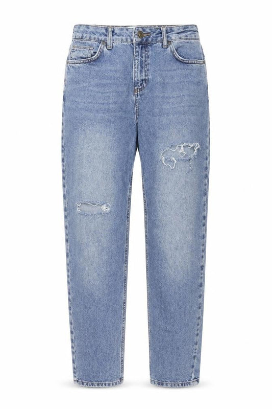 BDG Womens Blue Cotton Straight Jeans Size 28 in L32 in Regular Zip