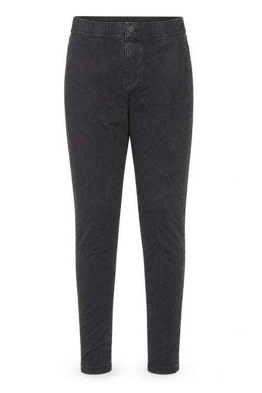 Marks & Spencer Girls Black Cotton Skinny Jeans Size 13-14 Years Regular Zip