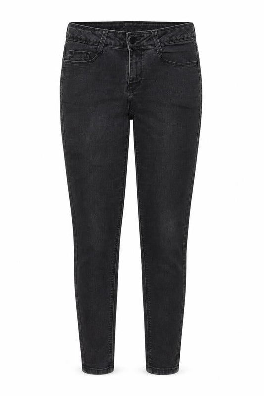 Dorothy Perkins Womens Grey Cotton Skinny Jeans Size 10 L28 in Regular Button
