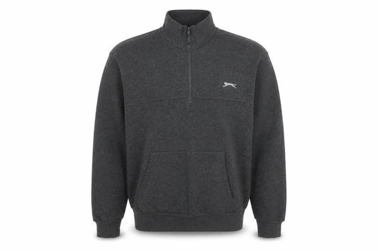 Slazenger Mens Grey Polyester Pullover Sweatshirt Size L