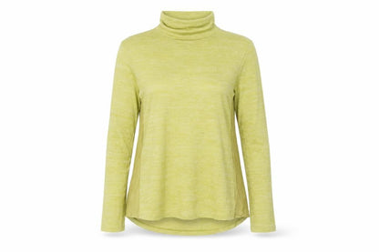 Next Womens Yellow High Neck Viscose Pullover Jumper Size 10