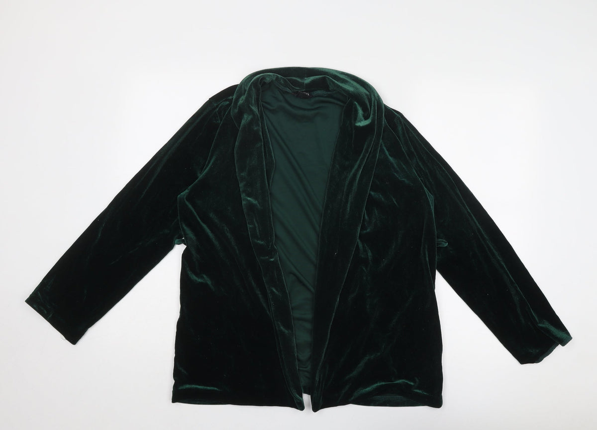Monki Womens Green Jacket Blazer Size XS