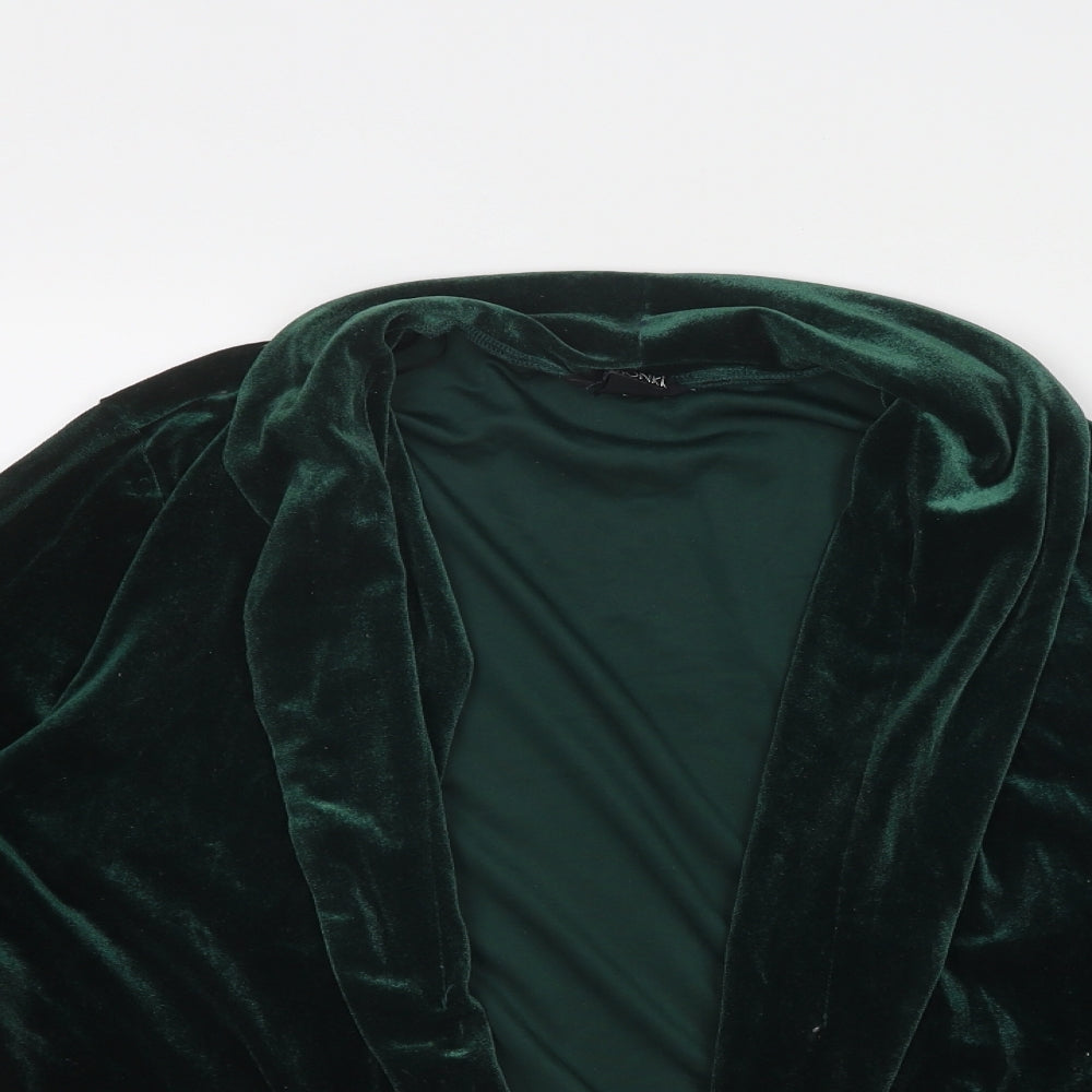 Monki Womens Green Jacket Blazer Size XS