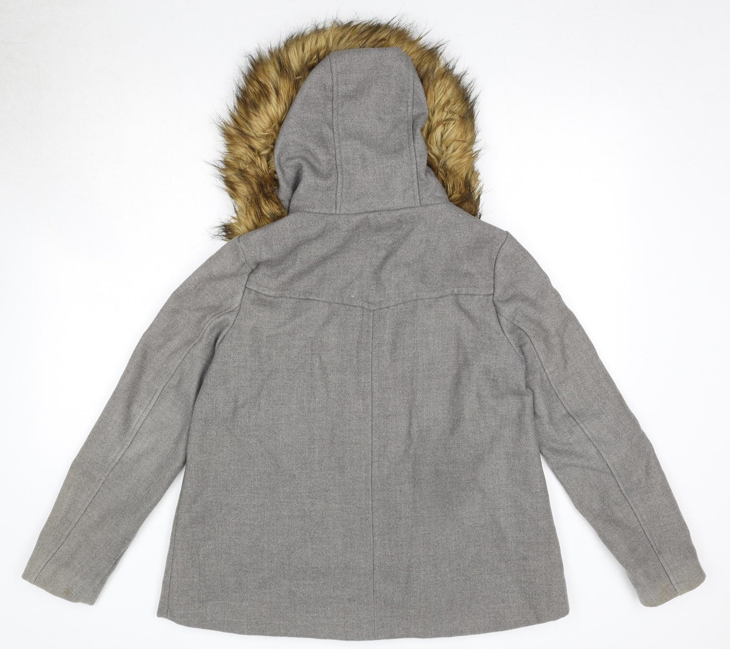 Zara Womens Grey Jacket Size S Zip