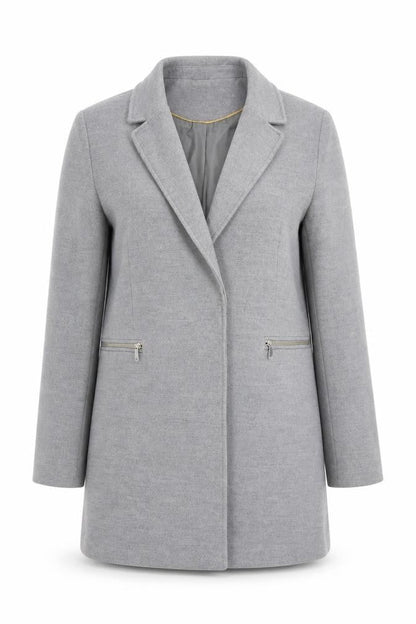 Topshop Womens Grey Jacket Size 12