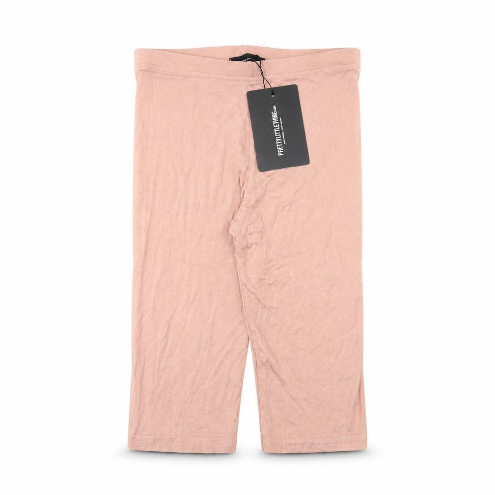 PRETTYLITTLETHING Womens Pink Viscose Sweat Shorts Size 4 Regular