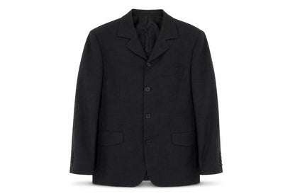 Obvious uomo Mens Grey Polyester Jacket Suit Jacket Size 42 Regular