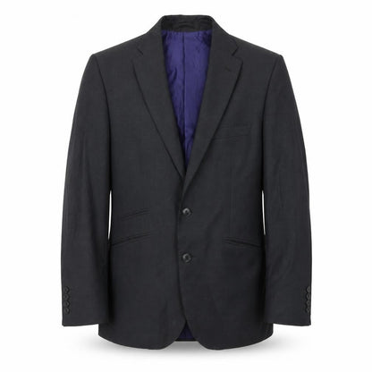 Front view of Autograph men’s grey wool jacket suit jacket, size 38, regular