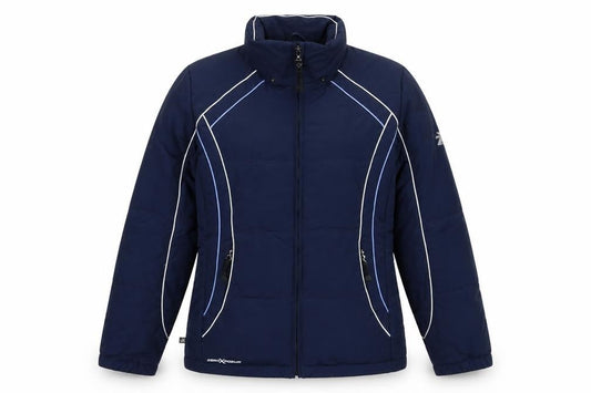 ZeroXposur Womens Blue Windbreaker Jacket Size S Zip