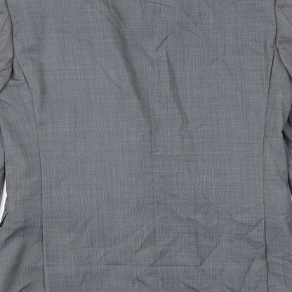 Next Mens Grey Wool Jacket Suit Jacket Size 38 Regular