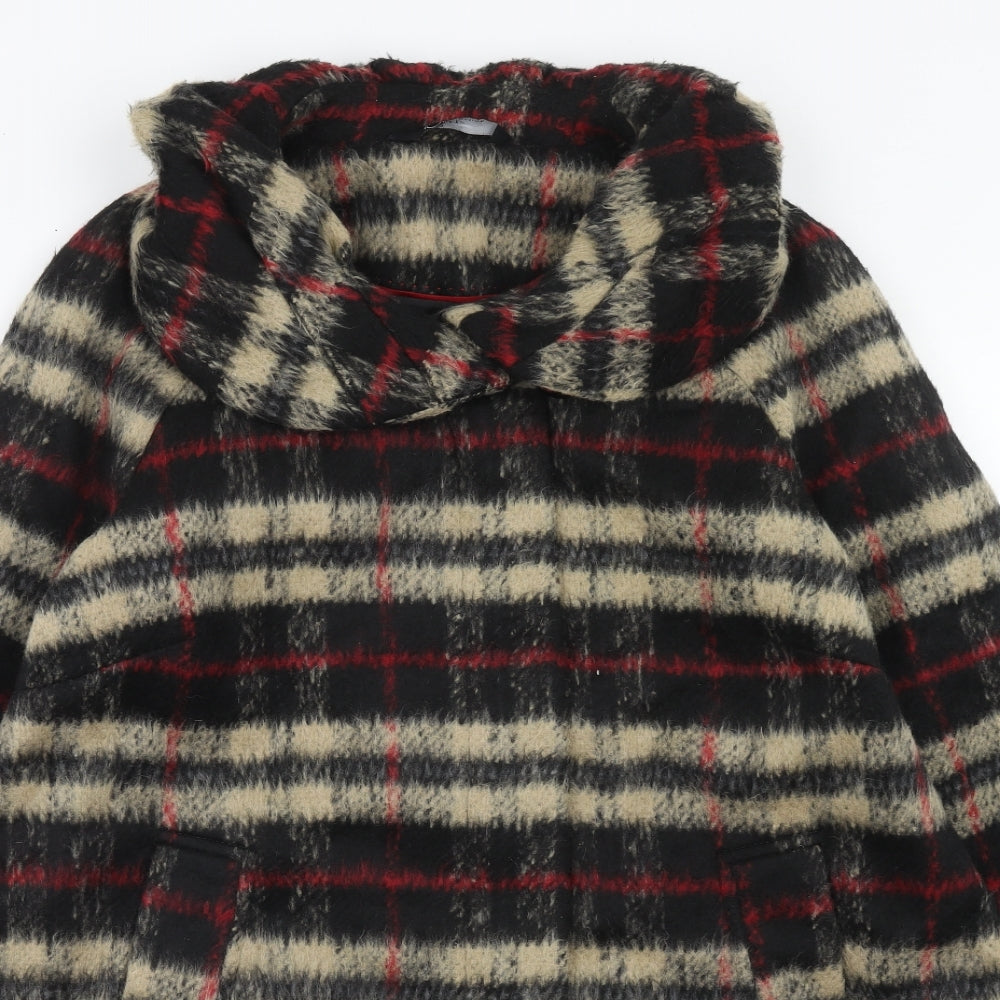 Bonmarché Womens Multicoloured Geometric Jacket Size 16 Button
