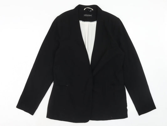 Dorothy Perkins Womens Blue Jacket Blazer Size 12 Button