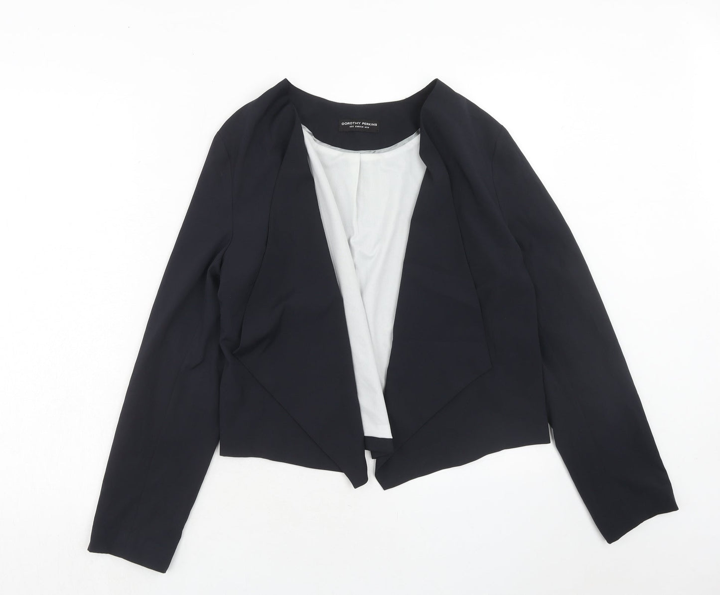 Dorothy Perkins Womens Blue Jacket Blazer Size 10