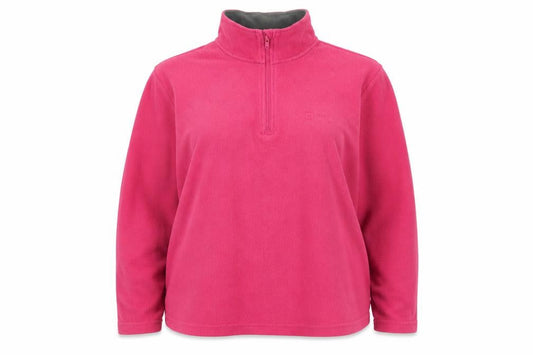 Hi Gear Womens Pink Polyester Pullover Sweatshirt Size 16 Zip