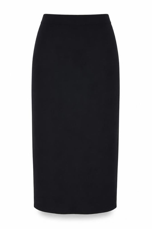 Micha Womens Blue Polyester A-Line Skirt Size 12