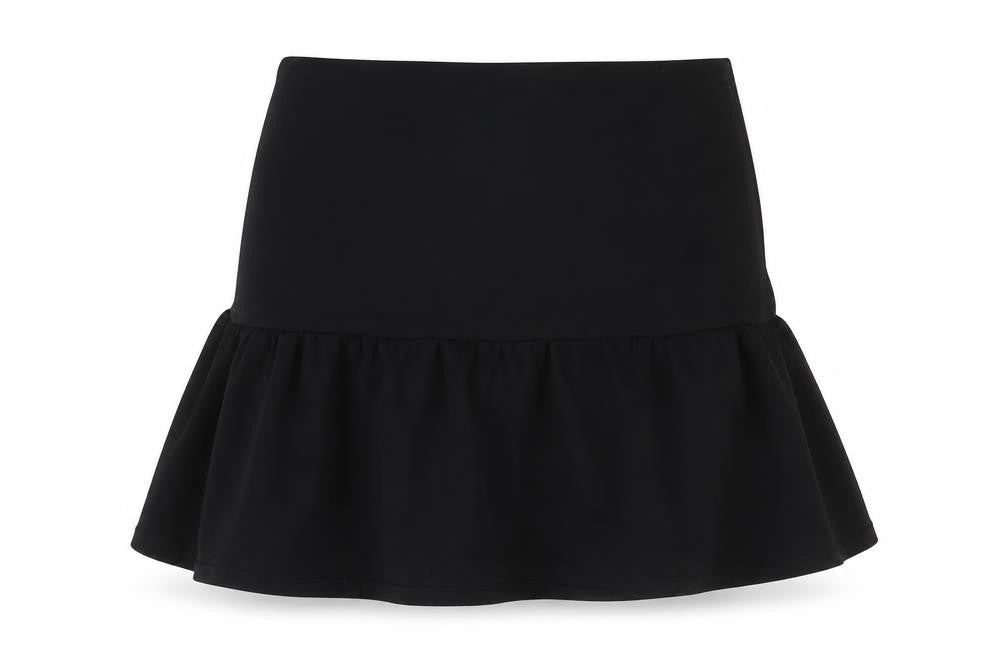21 Saints Womens Black Polyester Swing Skirt Size 26 in