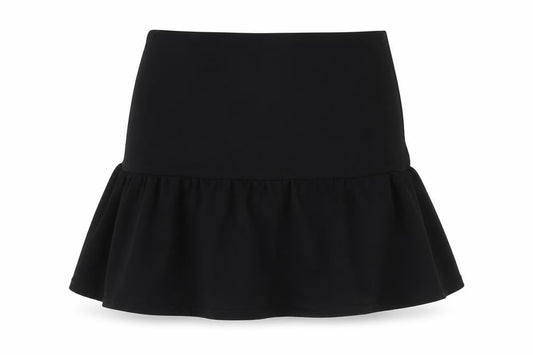 21 Saints Womens Black Polyester Swing Skirt Size 26 in