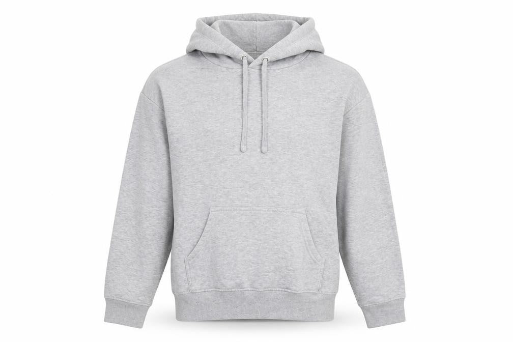 H&M Womens Grey Cotton Pullover Hoodie Size S Pullover