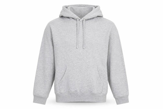 H&M Womens Grey Cotton Pullover Hoodie Size S Pullover