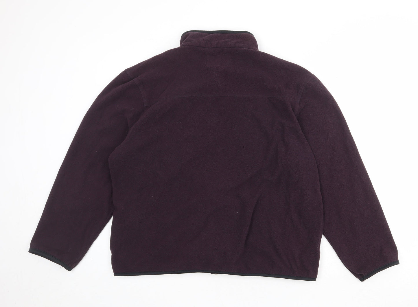 Marks and Spencer Mens Purple Jacket Size L Zip