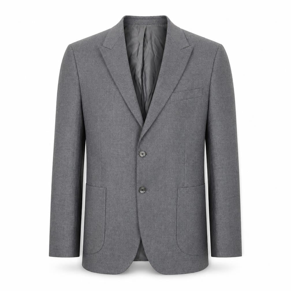 Autograph Mens Grey Polyester Jacket Suit Jacket Size 42 Regular