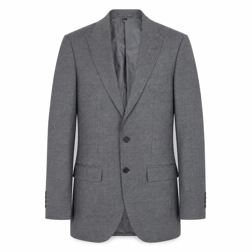 Marks & Spencer Mens Grey Polyester Jacket Suit Jacket Size 36 Regular