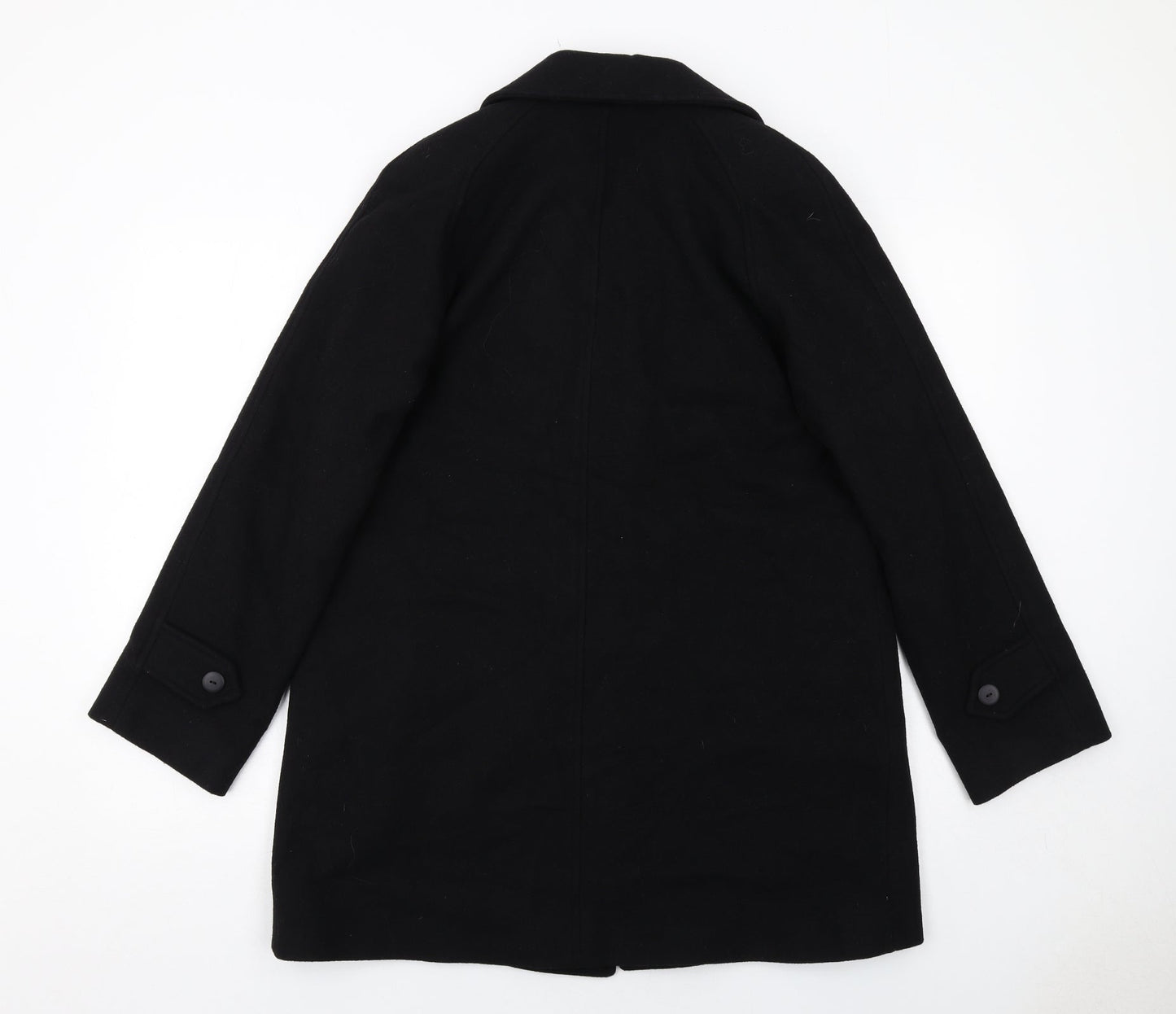 Lady Line Womens Black Jacket Size 10 Button
