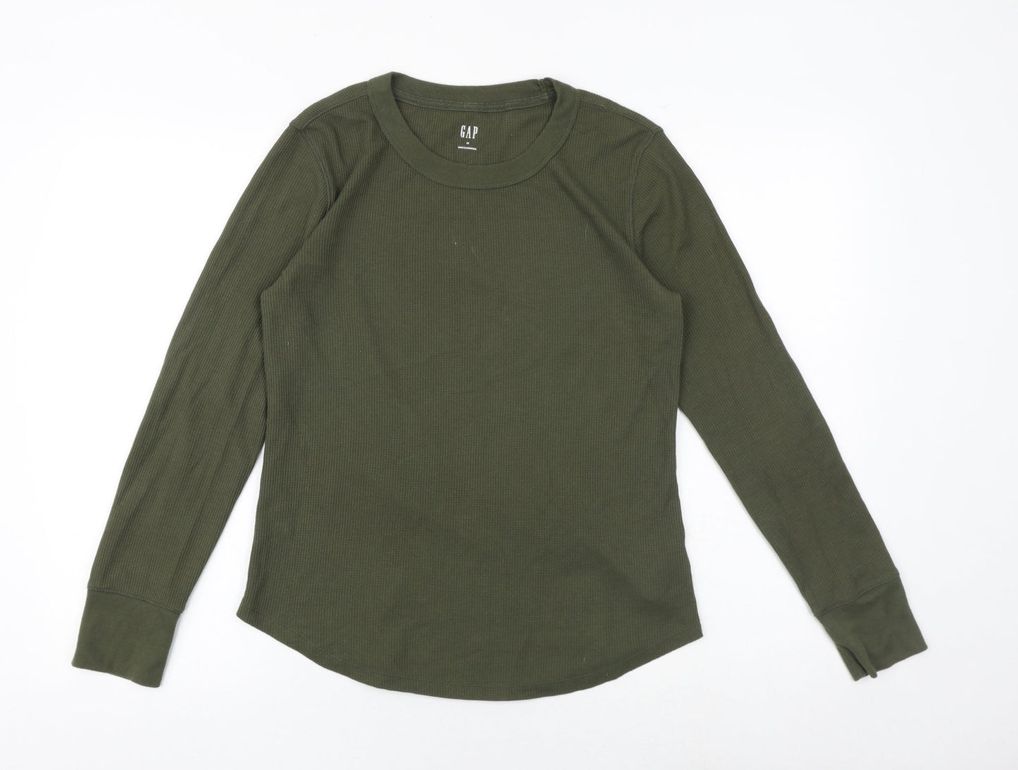Gap Mens Green Cotton Pullover Sweatshirt Size M